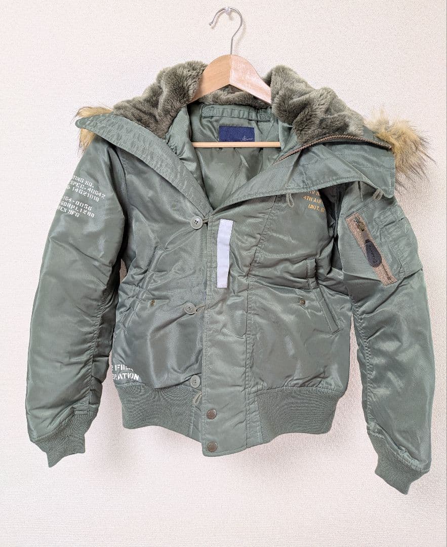 【商品名】 AVIREX アヴィレックス フライトジャケット M 【美品】