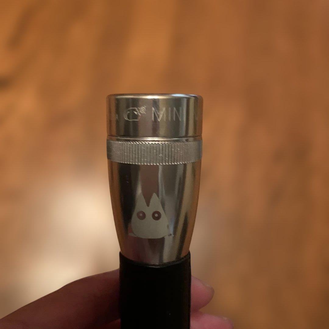 となりのトトロ　マグライト　USA 懐中電灯　革製