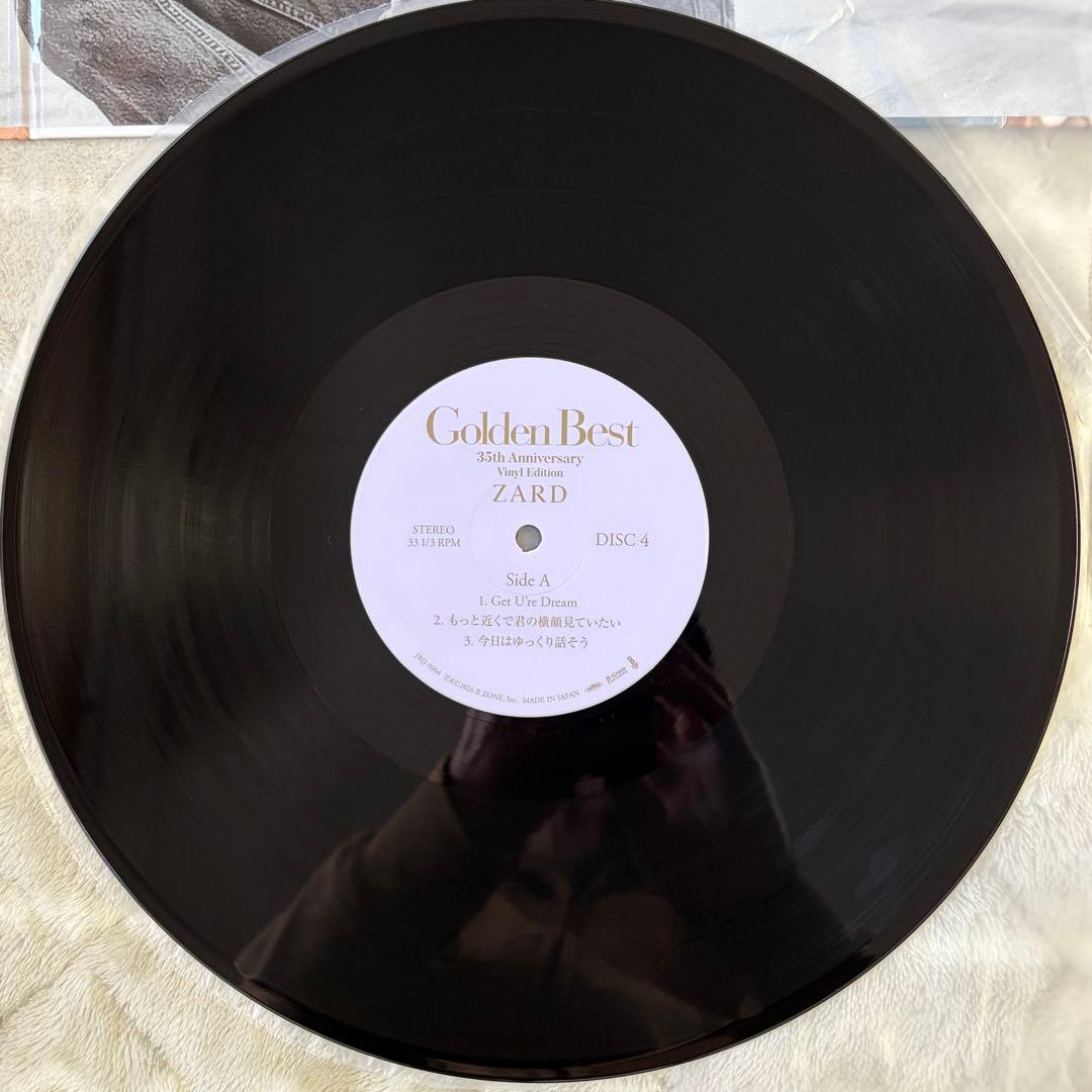 【レコード】ZARD『Golden Best』（4LP）