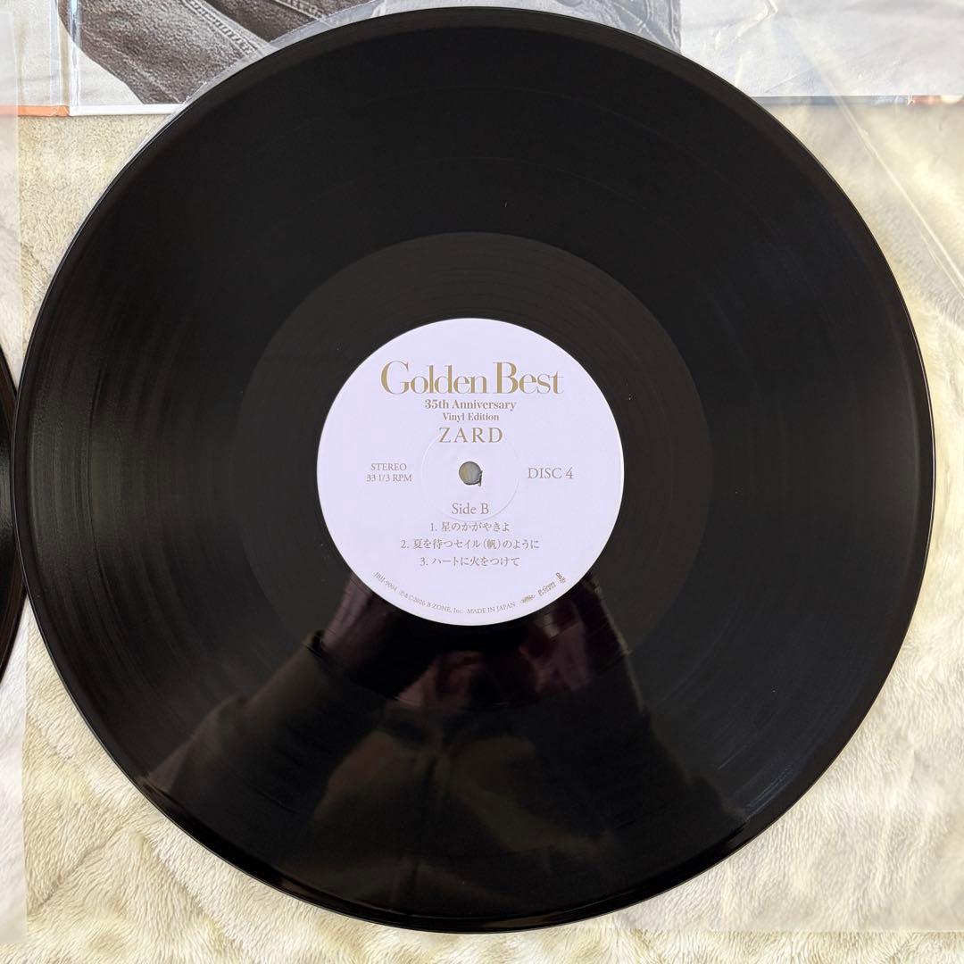 【レコード】ZARD『Golden Best』（4LP）
