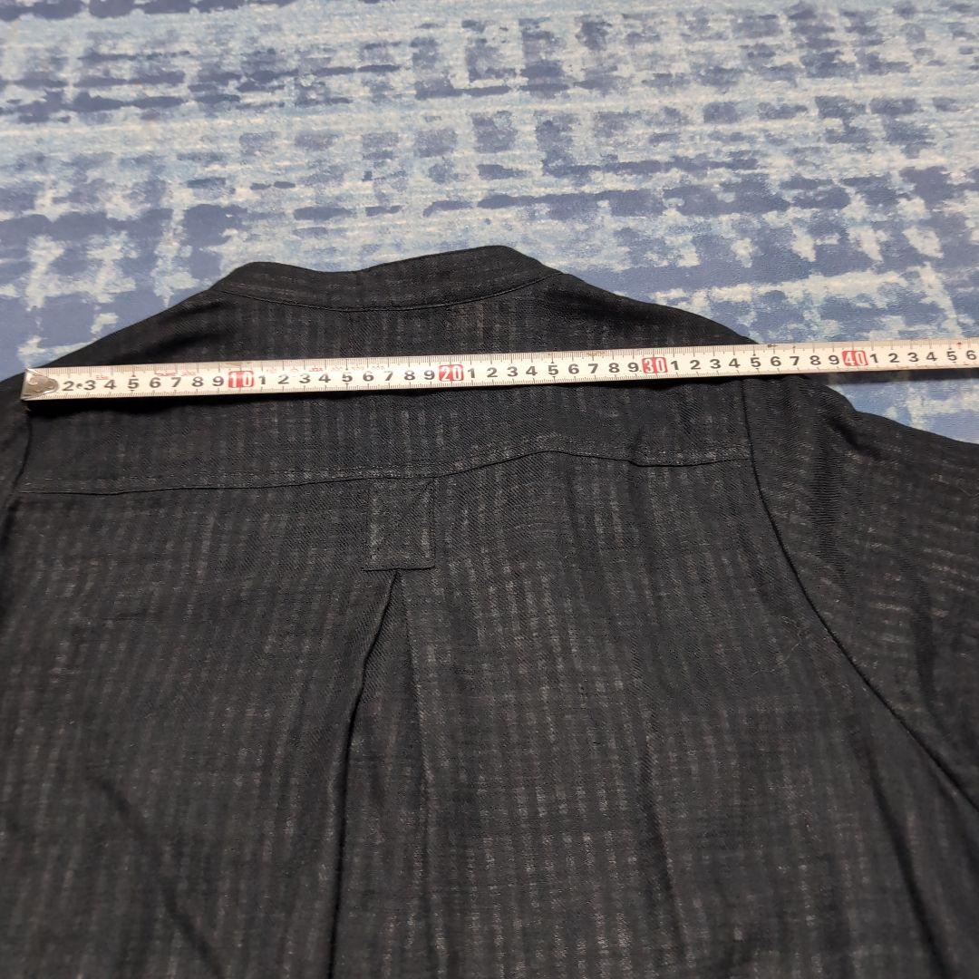 黒ロングシャツ 長袖　タグ付き新品　わちふぃーるど