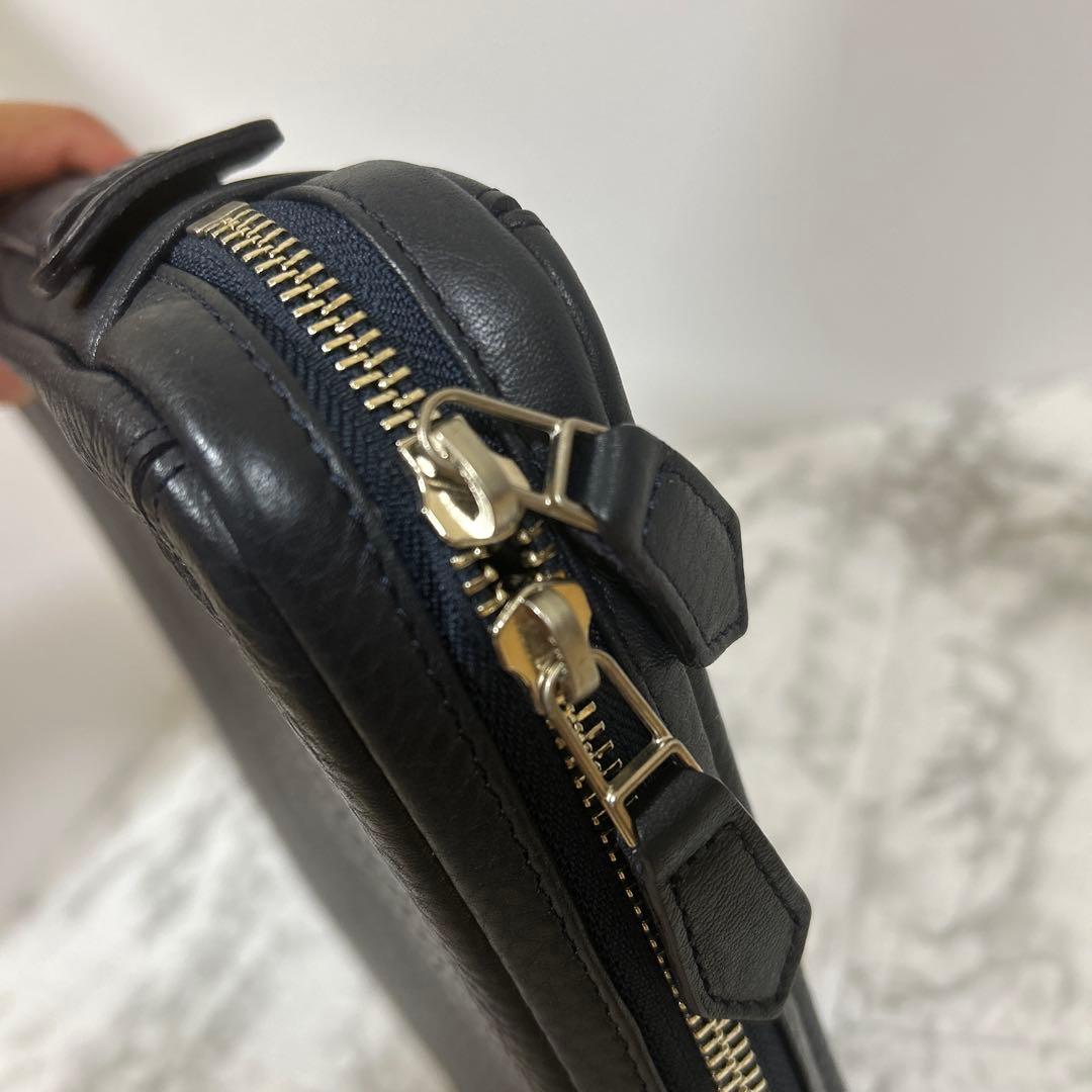 ペッレモルビダ 極美品　ブリーフケース ビジネスバッグ　シボ革