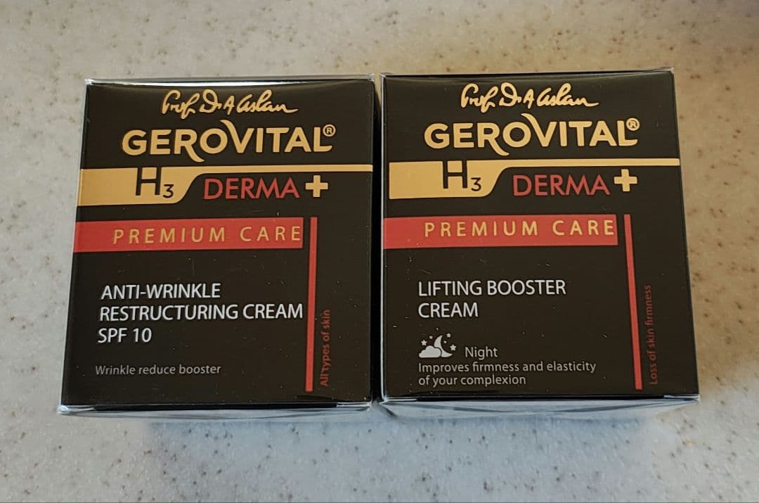 GEROVITAL PREMIUM ジェロビタール デイクリームとナイトクリーム