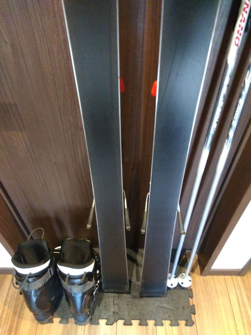 美品【ハイエンド】KASTLE 学生・男女兼用/スキーセット・メンテ・WAX済✔