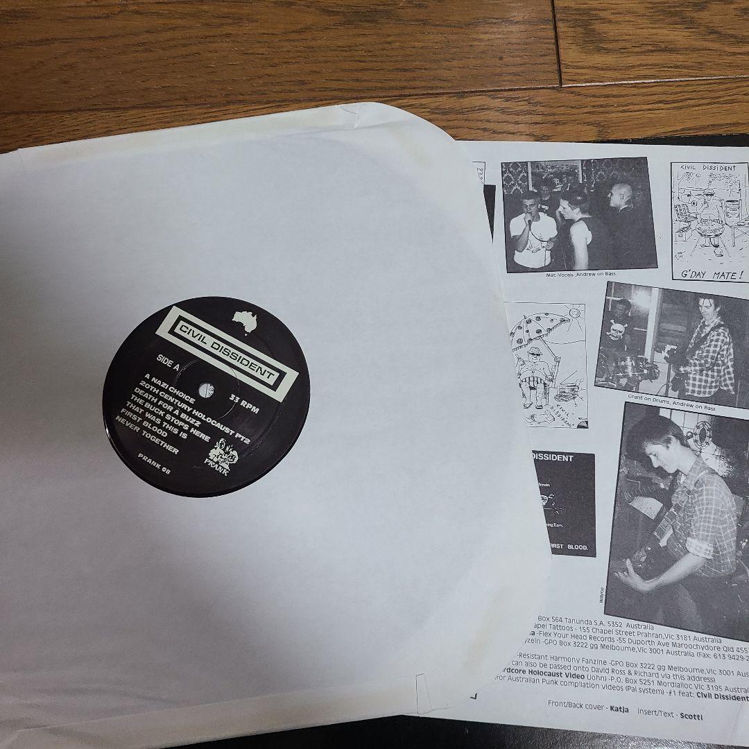 洋楽 CIVIL DISSIDENT - MENZIES' CRACK