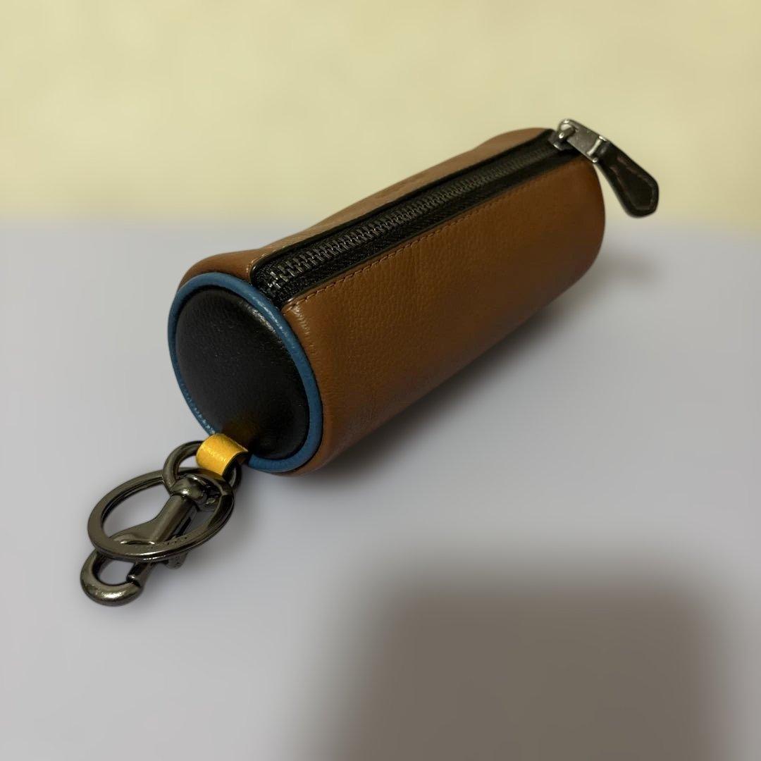 【希少】 COACH レザーゴルフポーチ＋ゴルフボール