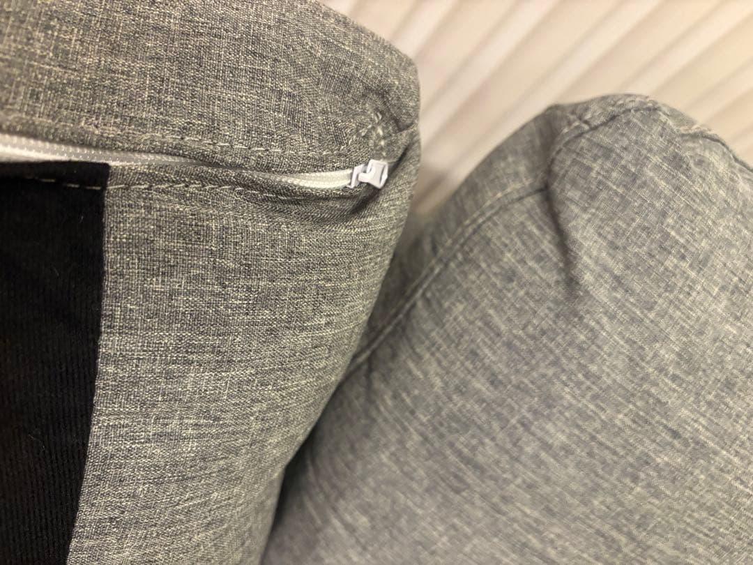 【美品,ニトリ】モダン グレー 2人掛けソファ