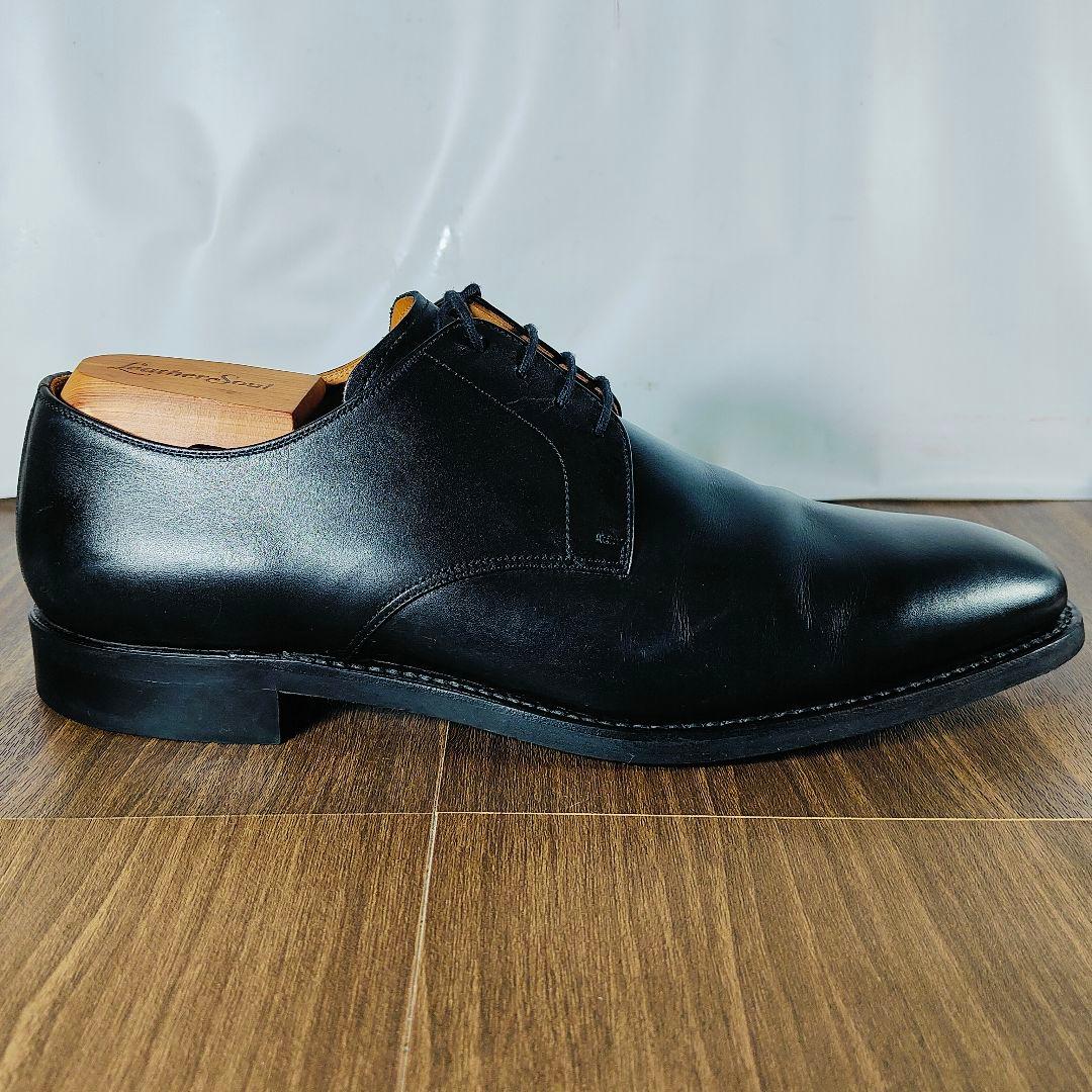 【極美品】SCOTCH GRAIN　日本製　高級プレーントゥシューズ　正規品本革