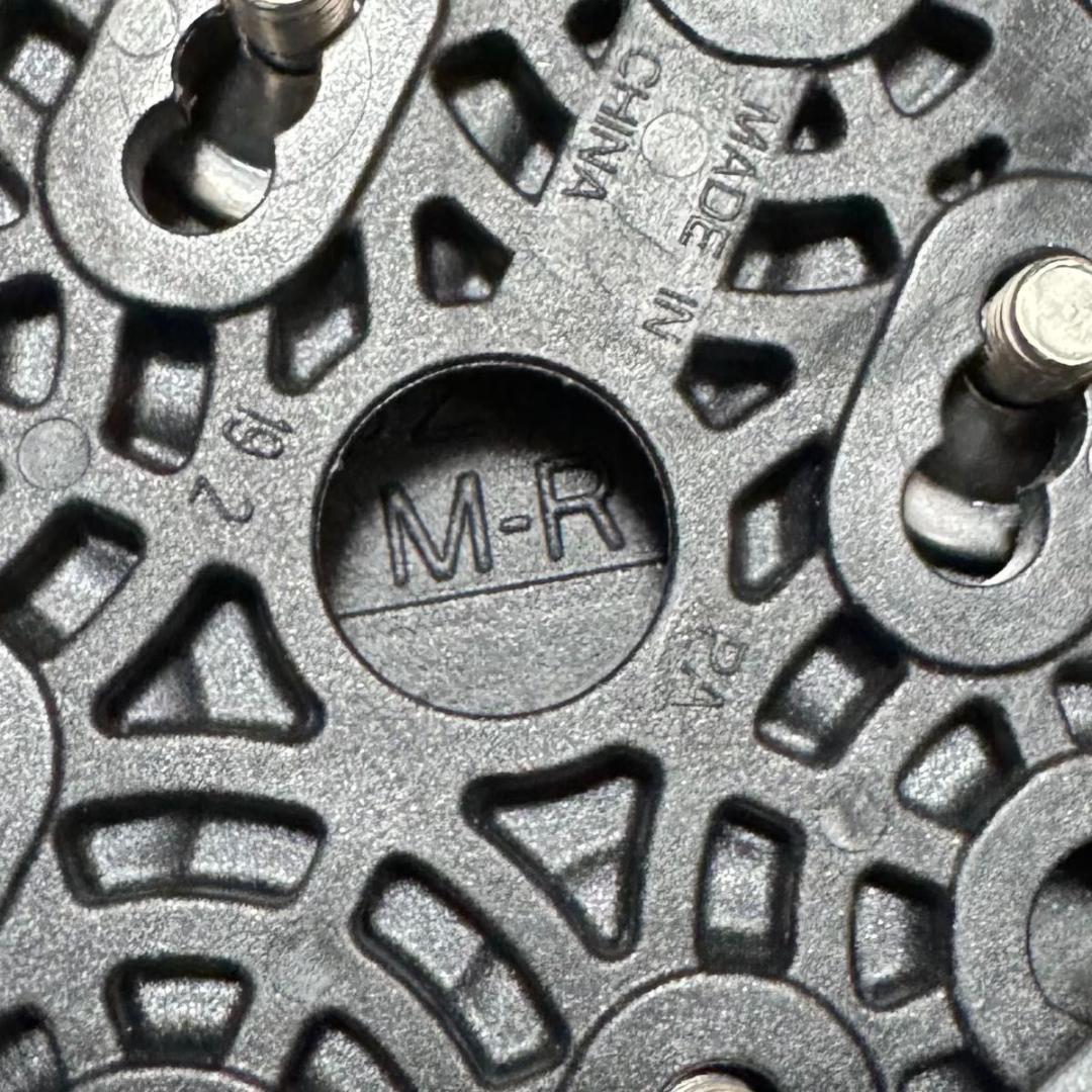 FLUX CV BDGS バインディング M パープル×ブラック×グリーン