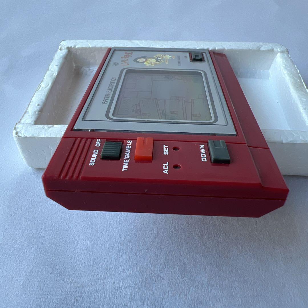 希少✨バンダイ じゃりン子チエ ゲームウォッチ　昭和レトロ　箱、取説、袋付