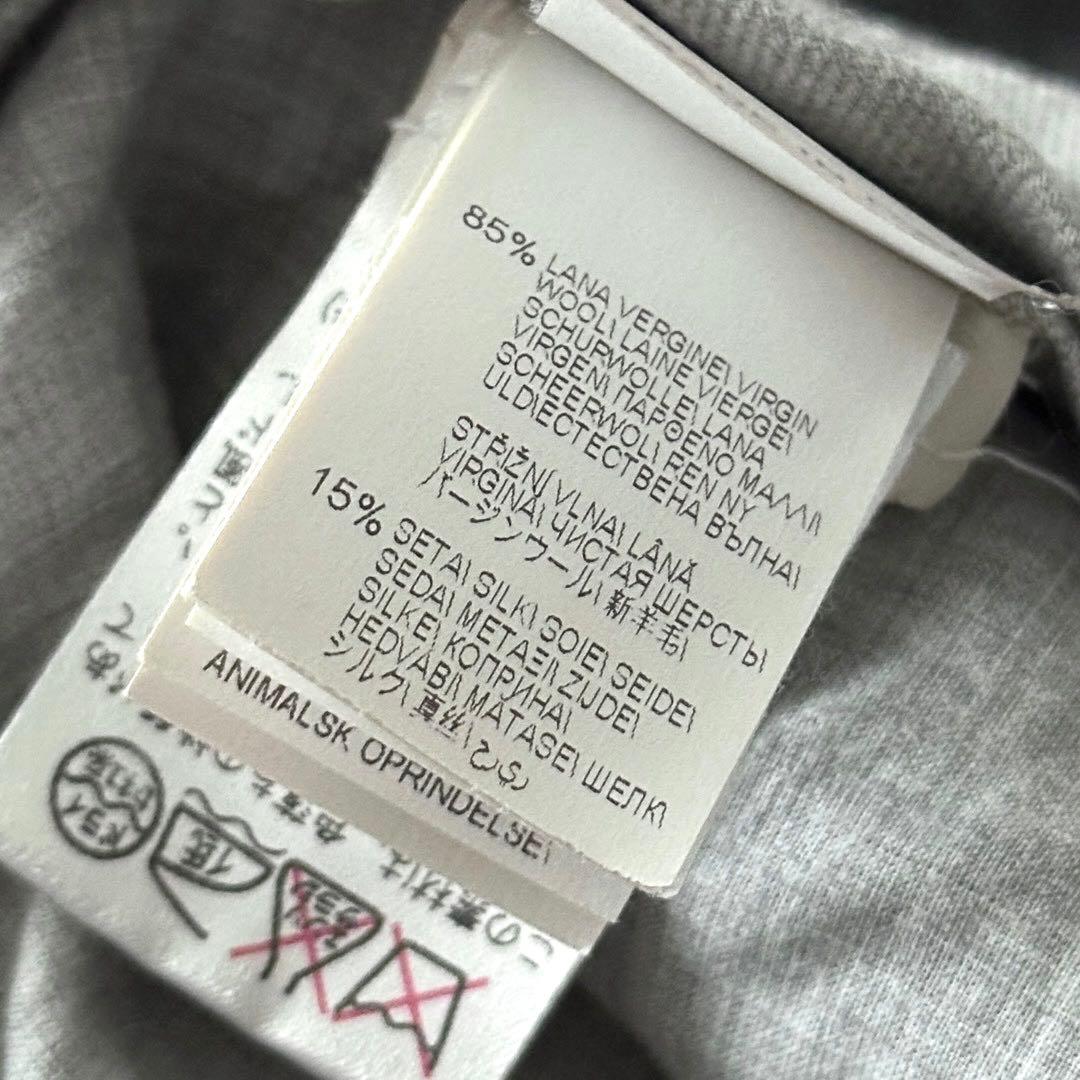 BRUNELLO CUCINELLI ウール シルク混 スラックス サイズS