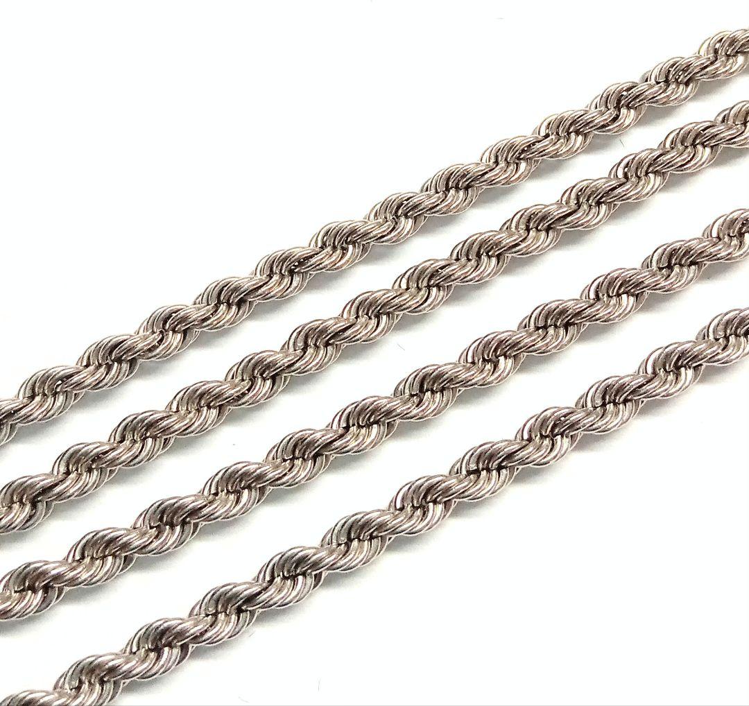 GSTV PT850 ロープチェーン ネックレス 50㎝ 2.7mm