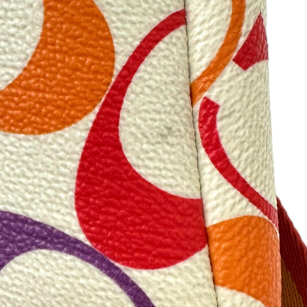 COACH 1809 シグネチャー マルチカラー ボディバッグ ウエストバッグ