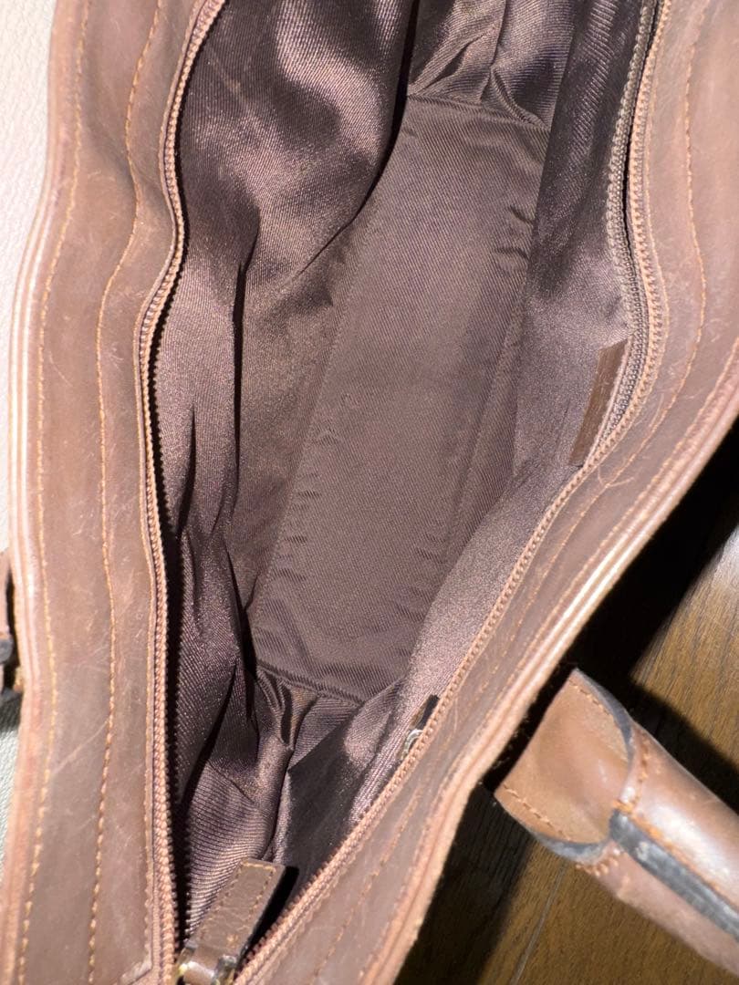 GUCCI GGキャンバス ブラウン(保存袋あり)