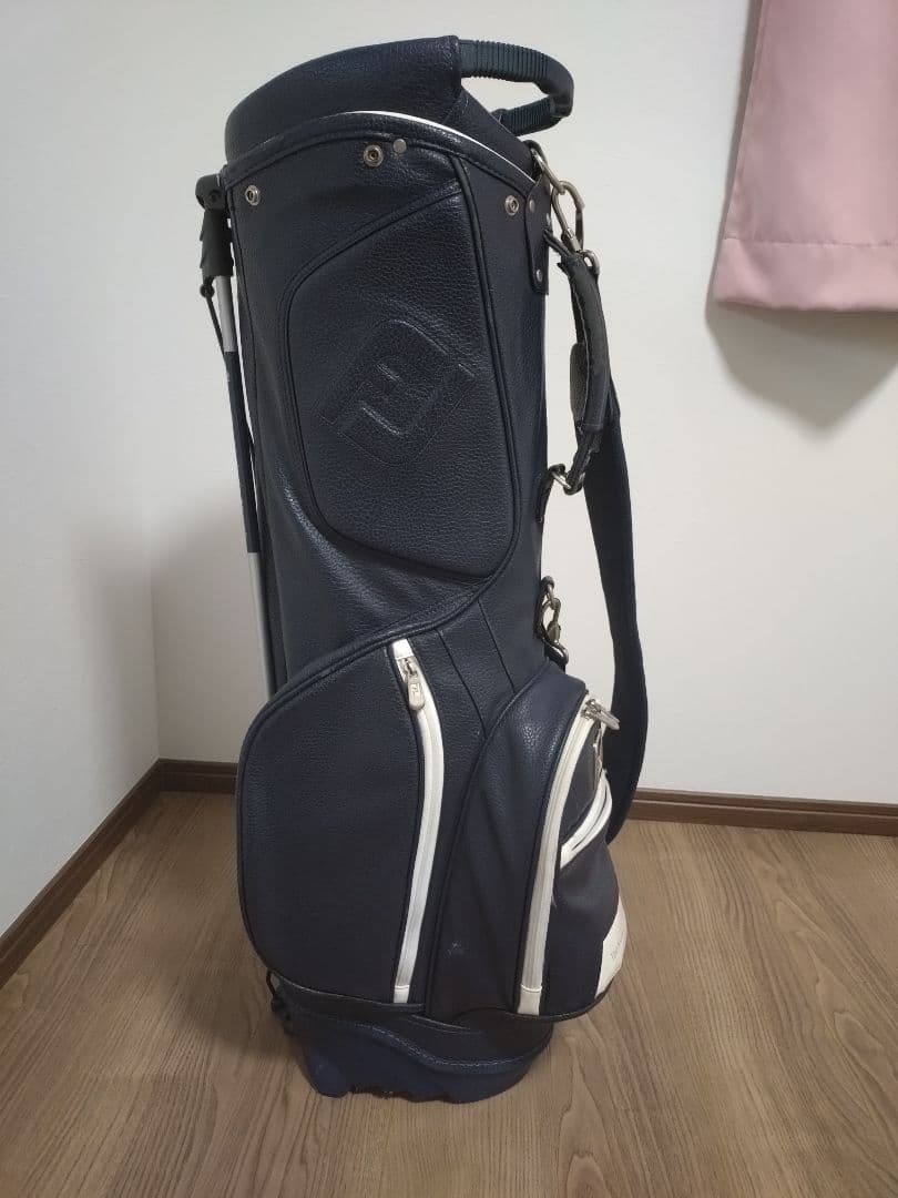 FJ フットジョイ　ネイビー キャディバッグ