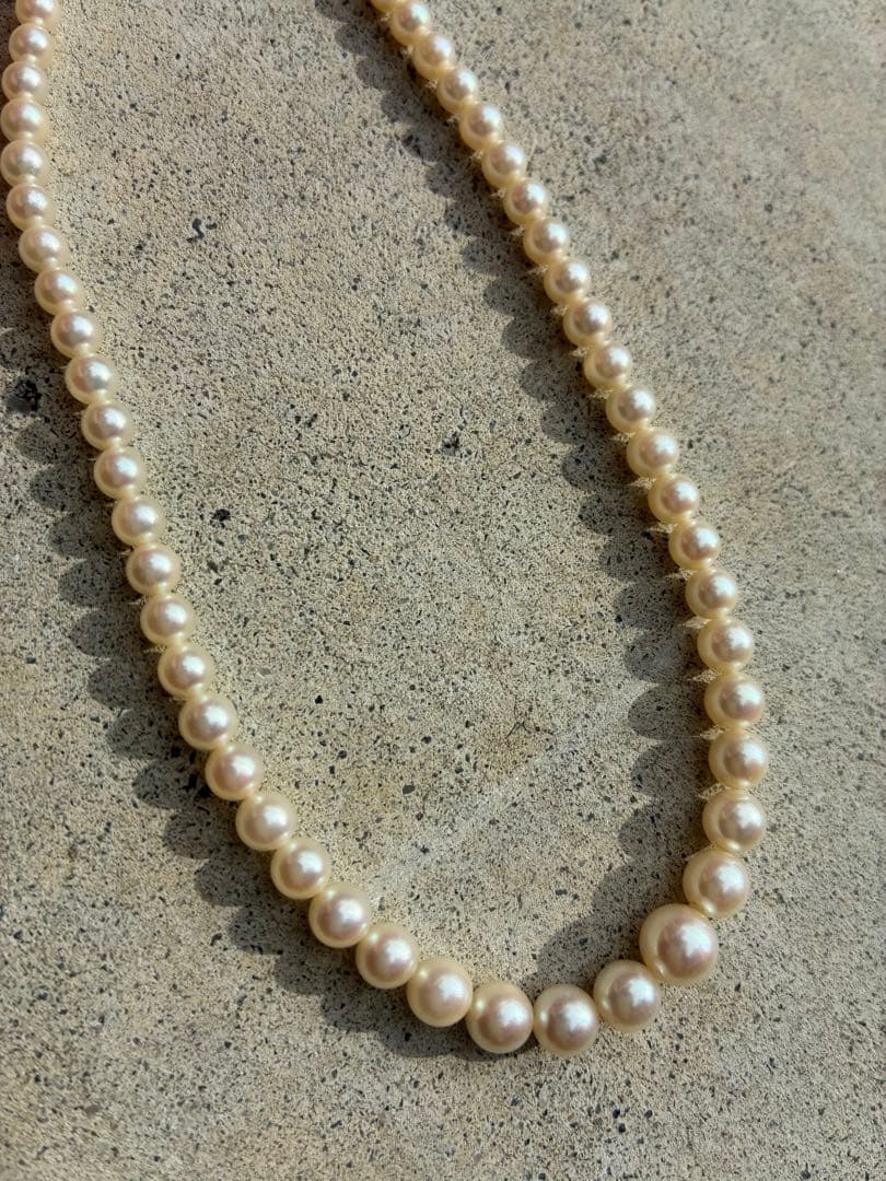 け*ゃ様 MIKIMOTOミキモト　パール　シルバー　ネックレス　ペンダント　s