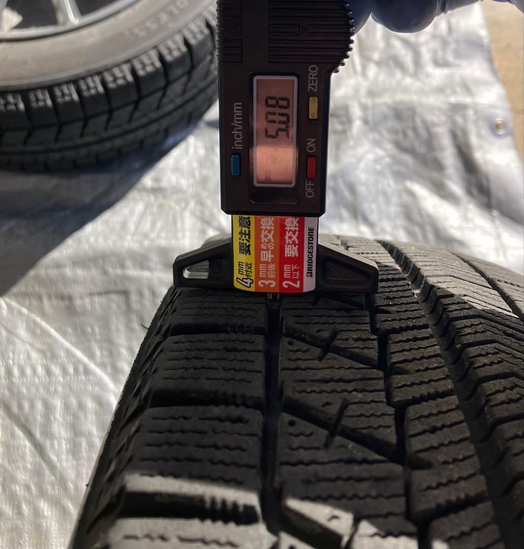 ①ブリジストン⭐︎155/65R14⭐︎冬⭐︎タイヤホイール2本セット