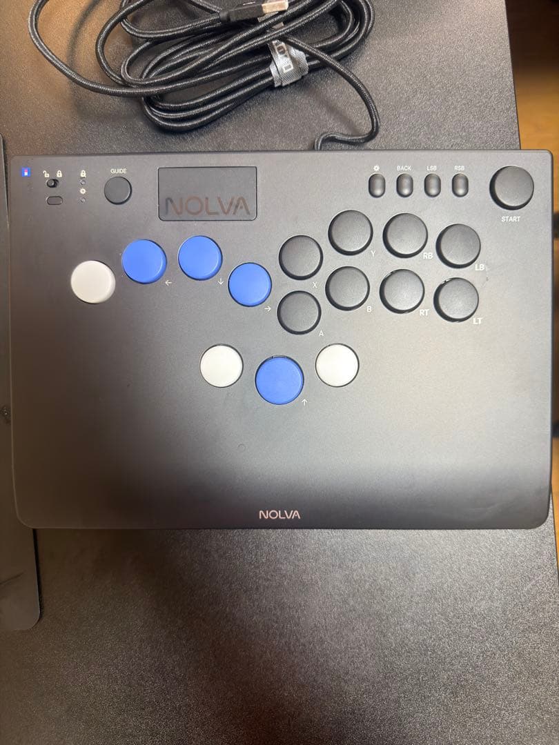 レバーレスコントローラーNOLVA アーケードコントローラー USB接続