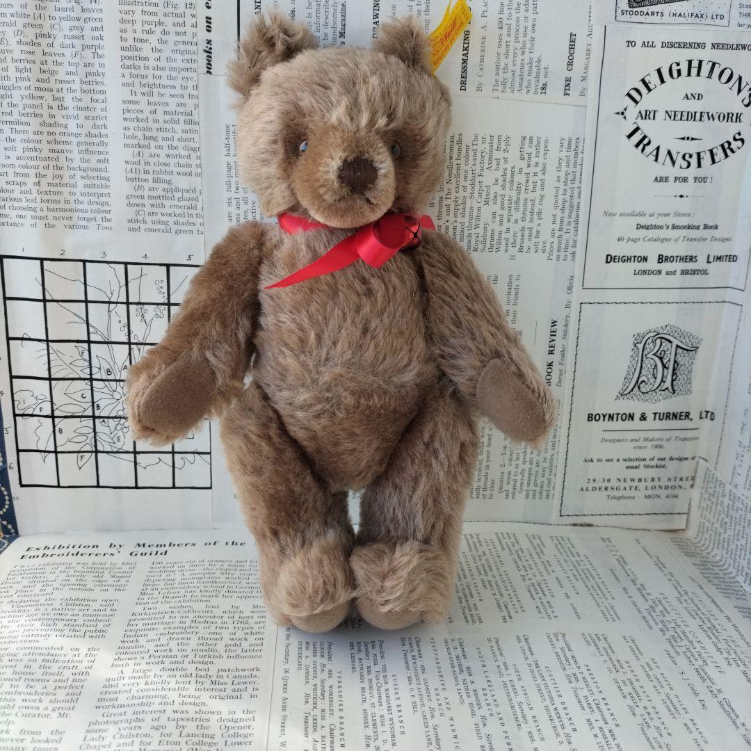 ビンテージ　シュタイフ　オリジナルテディベア