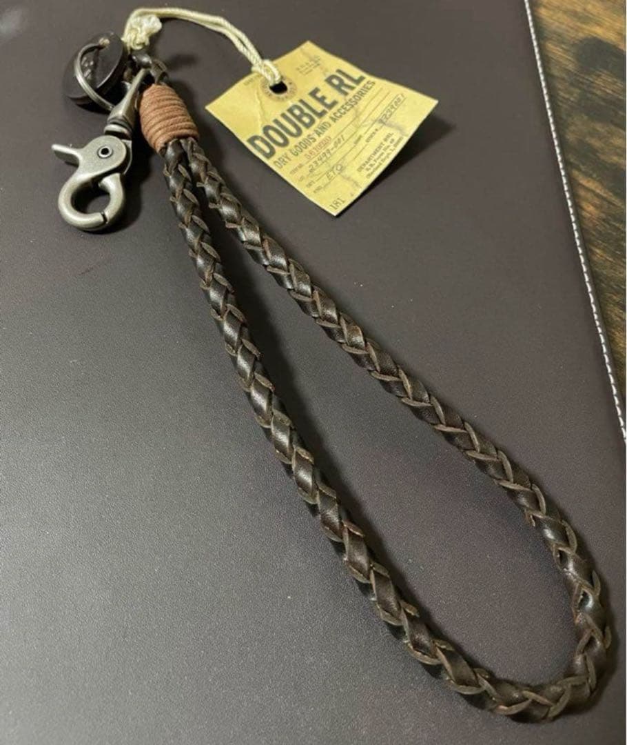 レア！RRL廃盤★レザーウォレットチェーン★新品未使用品★rrl ラルフローレン