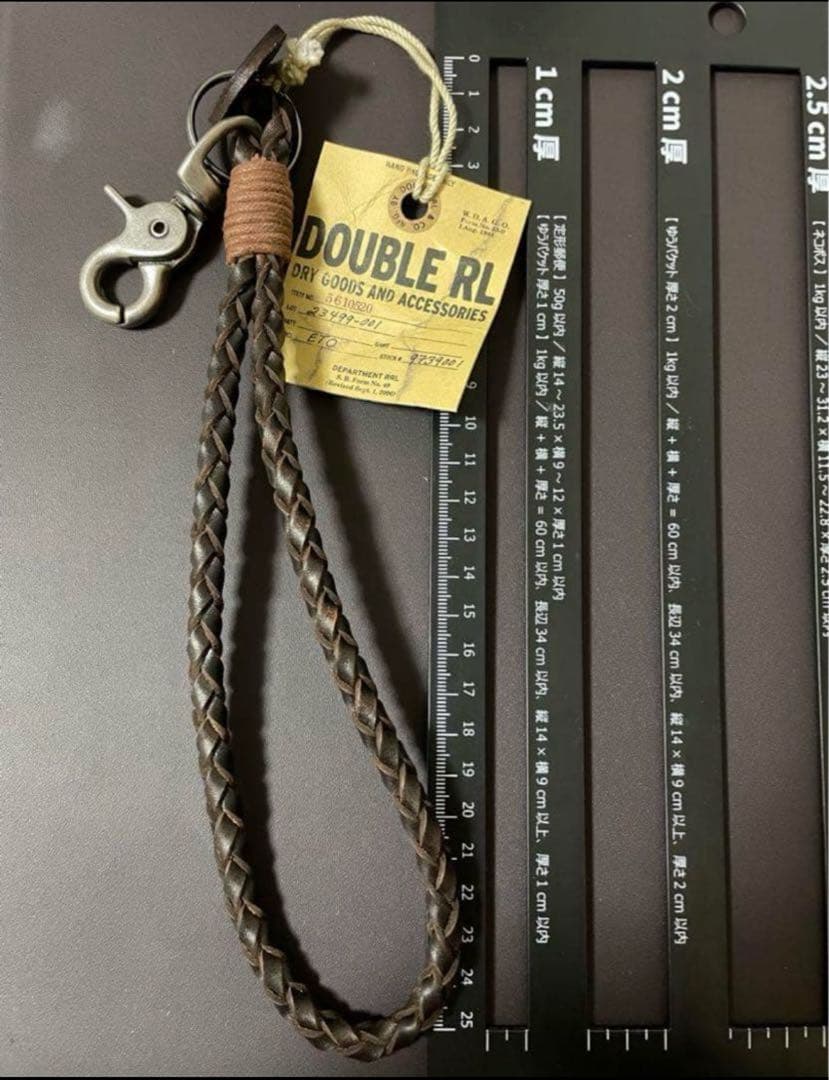 レア！RRL廃盤★レザーウォレットチェーン★新品未使用品★rrl ラルフローレン