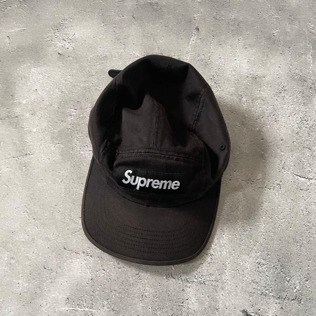 帽子 Supreme washed chino twill camp cap