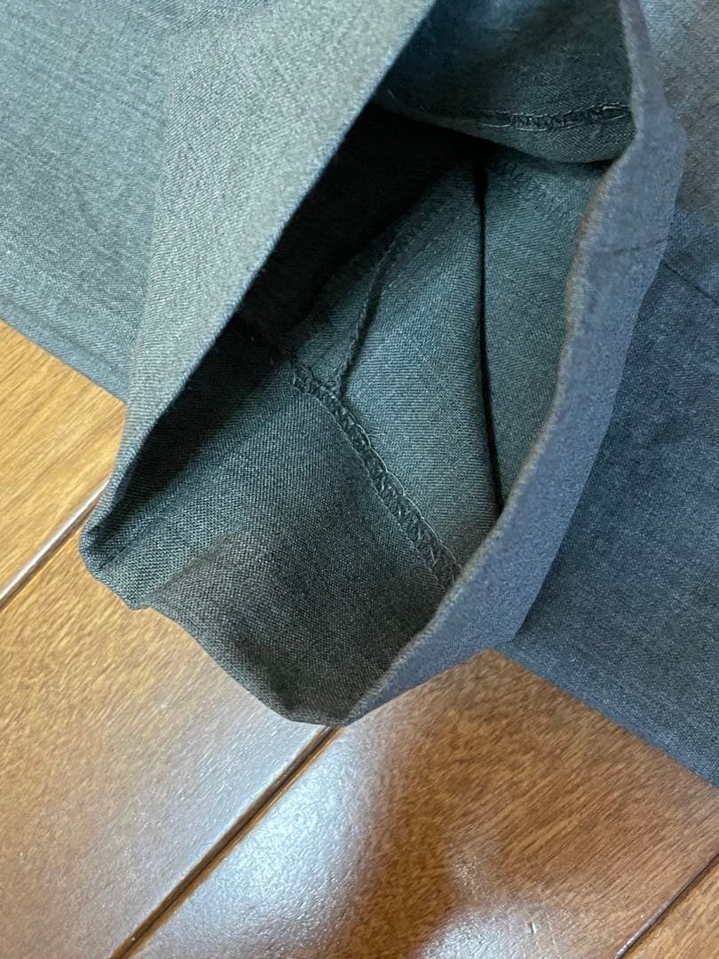 コムデギャルソンオムドゥ AD2022 ウールイージースラックス　春夏物