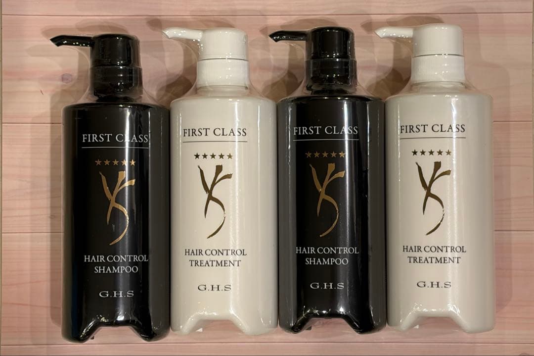 GHSファーストクラスヘアーコントロールシャンプー&トリートメント 計4本