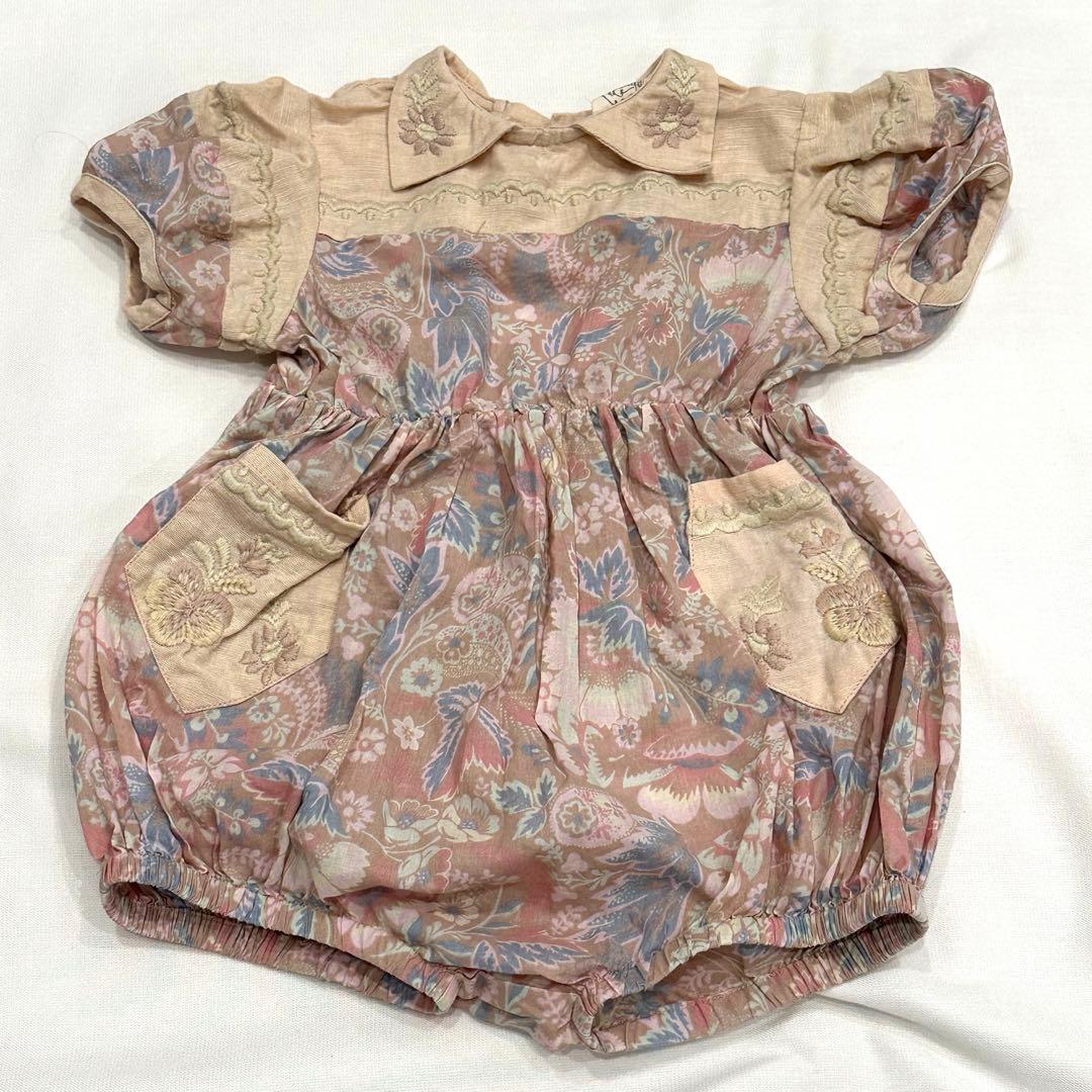 apolina ロンパース（後ろボタン一つなし）