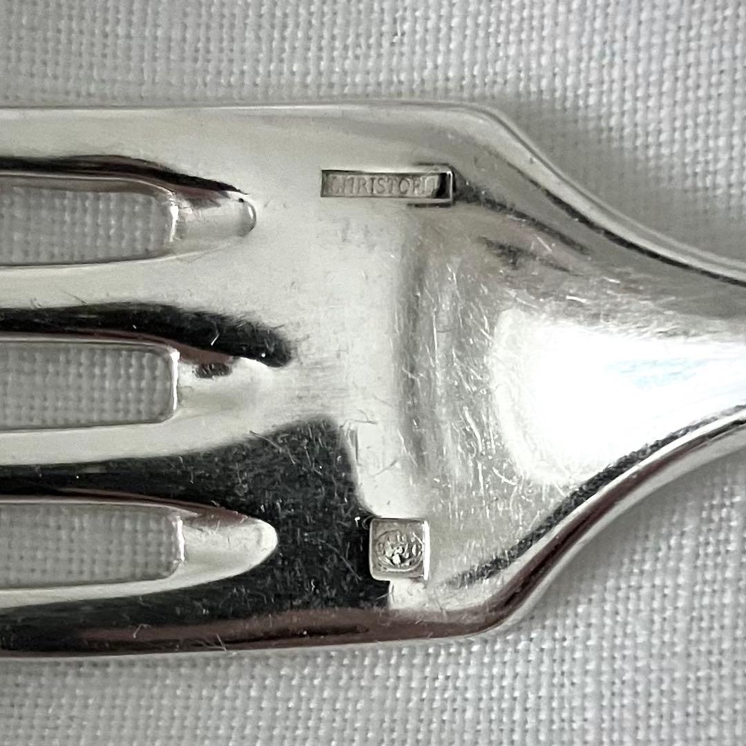 19世紀 フランス クリストフル アンティーク スプーン フォーク セット