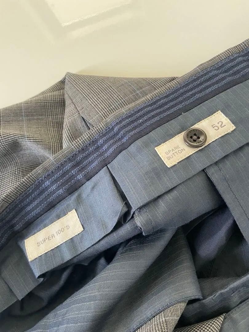 【美品】INCOTEX SUPER 100’S スラックス 52