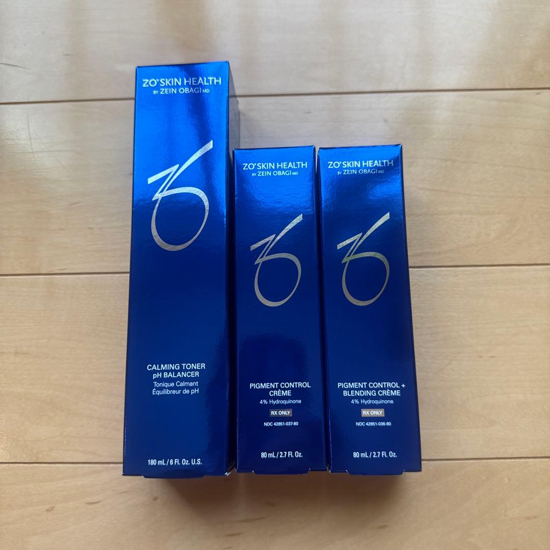 ゼオスキン　トナーミラミンミラミックス3点セット