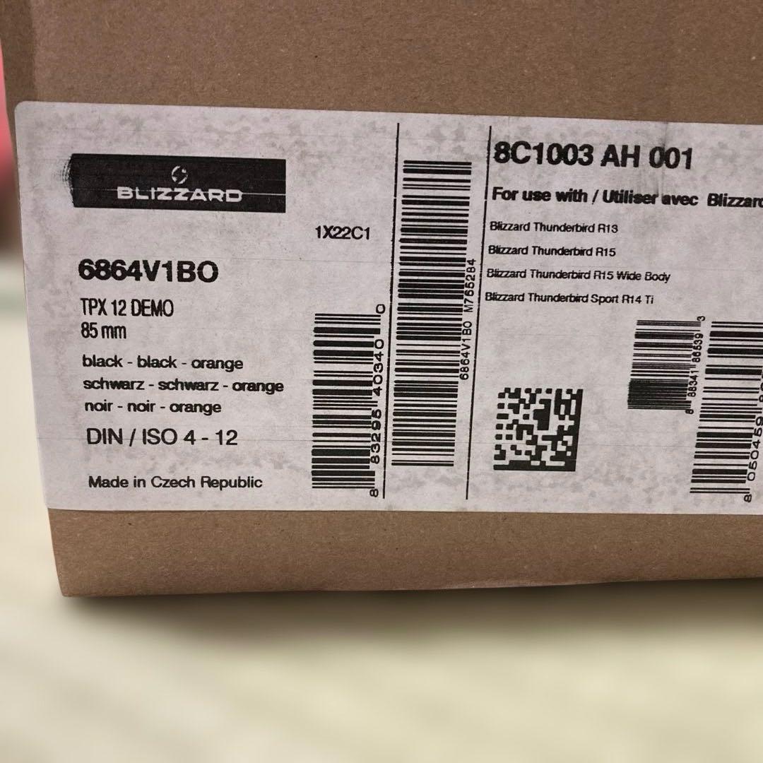 24/25 新品 ブリザード THUNDERBIRD 165cm ビン付き