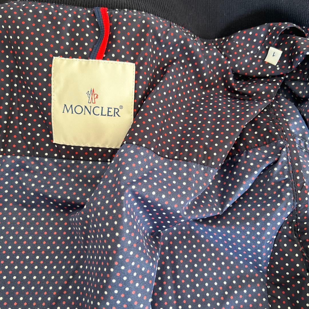 MONCLER モンクレール　メンズナイロンジャケット　ネイビードット　サイズM