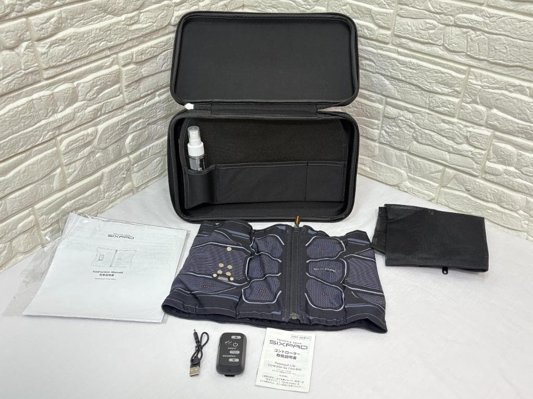 a*様 シックスパッド パワースーツライト コアベルト サイズM SE-BC00