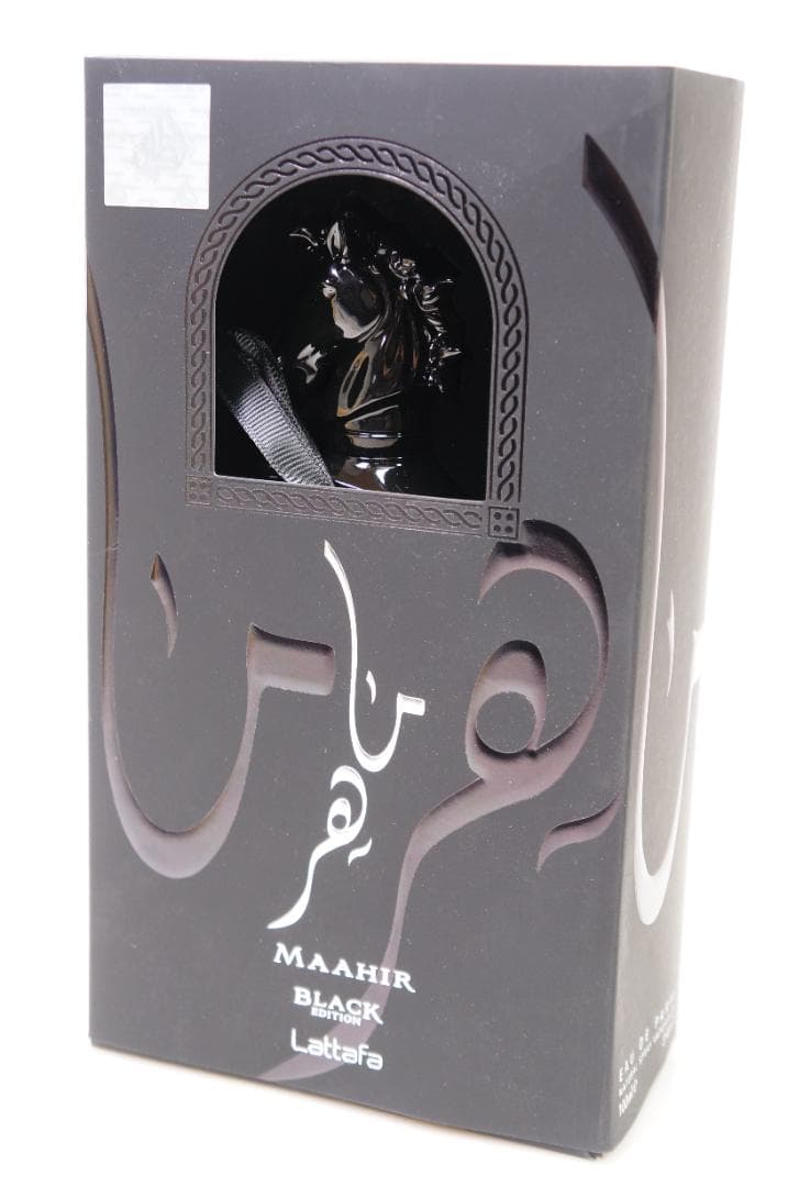 レア!! ラタファ 香水 Lattafa Maahir Black 100ml