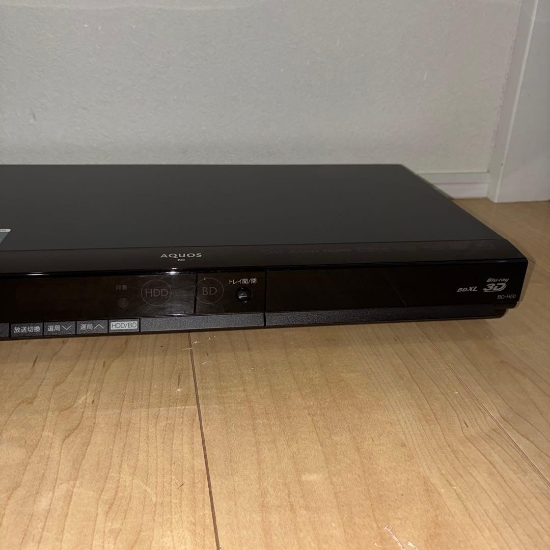 シャープ　ブルーレイレコーダー　BD-H50 動作ok