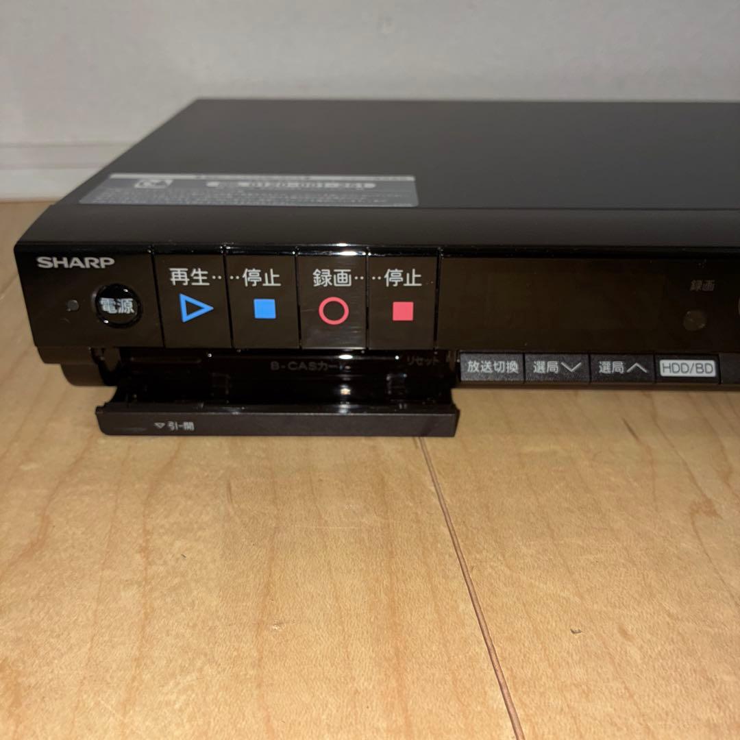シャープ　ブルーレイレコーダー　BD-H50 動作ok