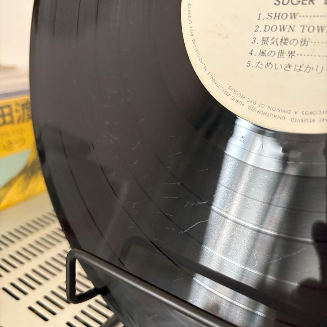 【希少】SUGER BABE SONGS LP レコード ELEC オリジナル盤