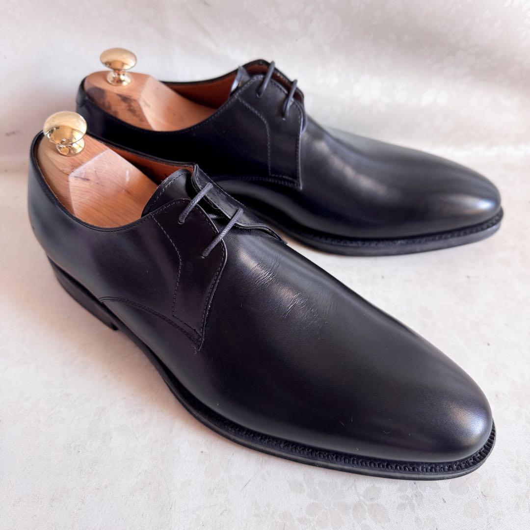 ✨極美品✨ジャランスリウァヤ ビジネスシューズ プレーントゥ ブラック 8.5