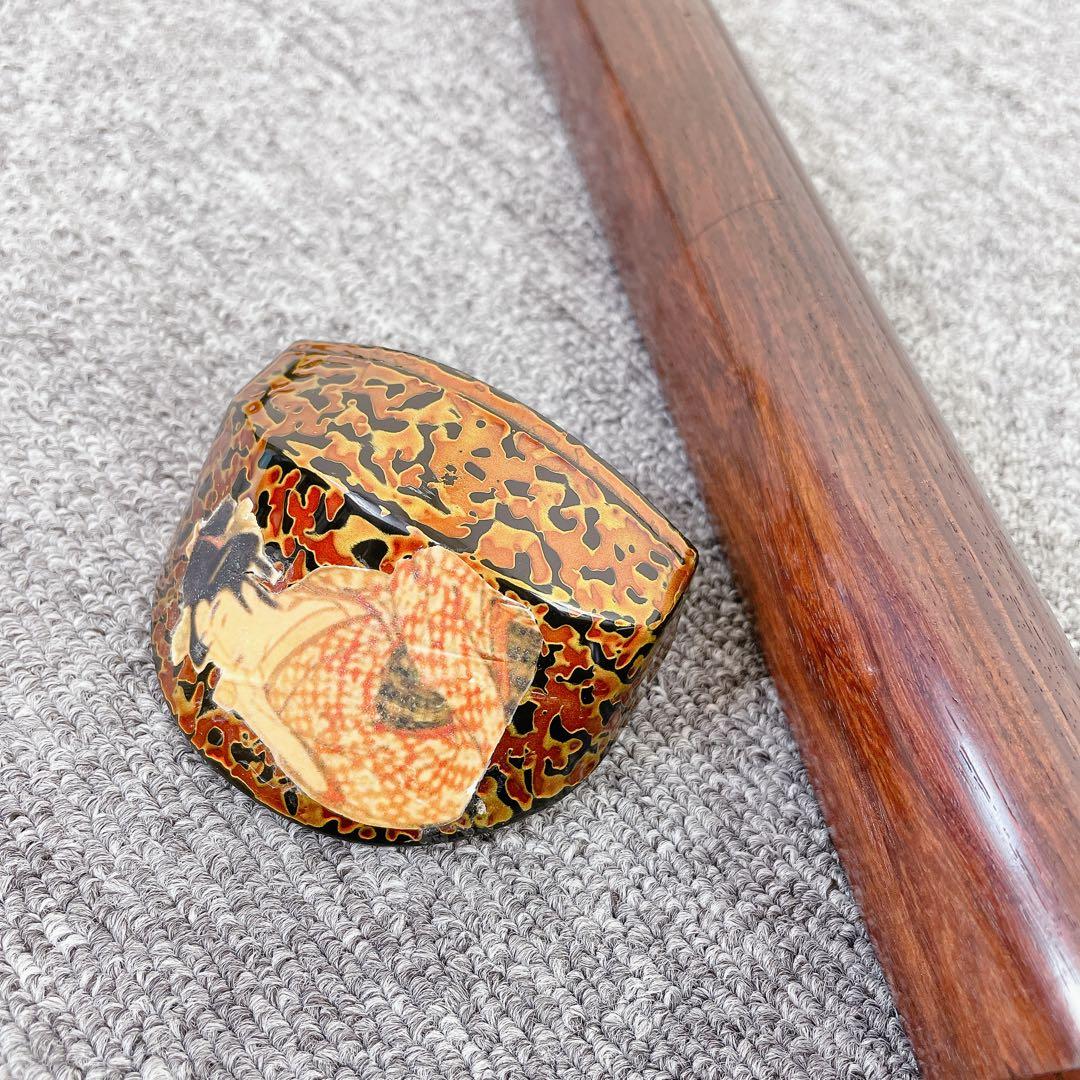 津軽三味線 紅木 丸打胴 東さわり 二本溝 和楽器 三味線