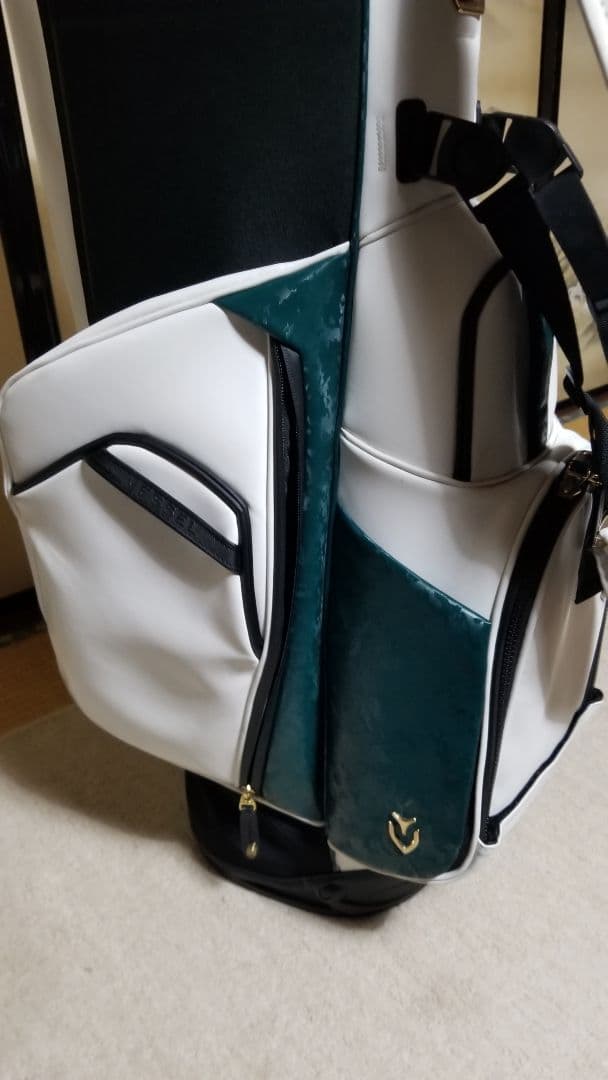 VESSEL　プレイヤー4.0 プロ　camo マスターズカラー　キャディバッグ