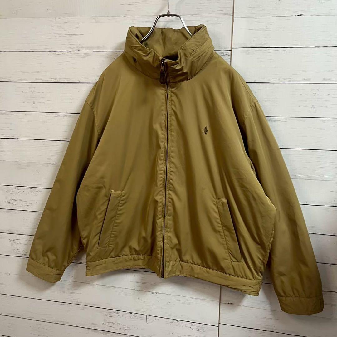 1【希少XL】ラルフローレン☆フード収納 ナイロンジャケット☆人気カラー0391