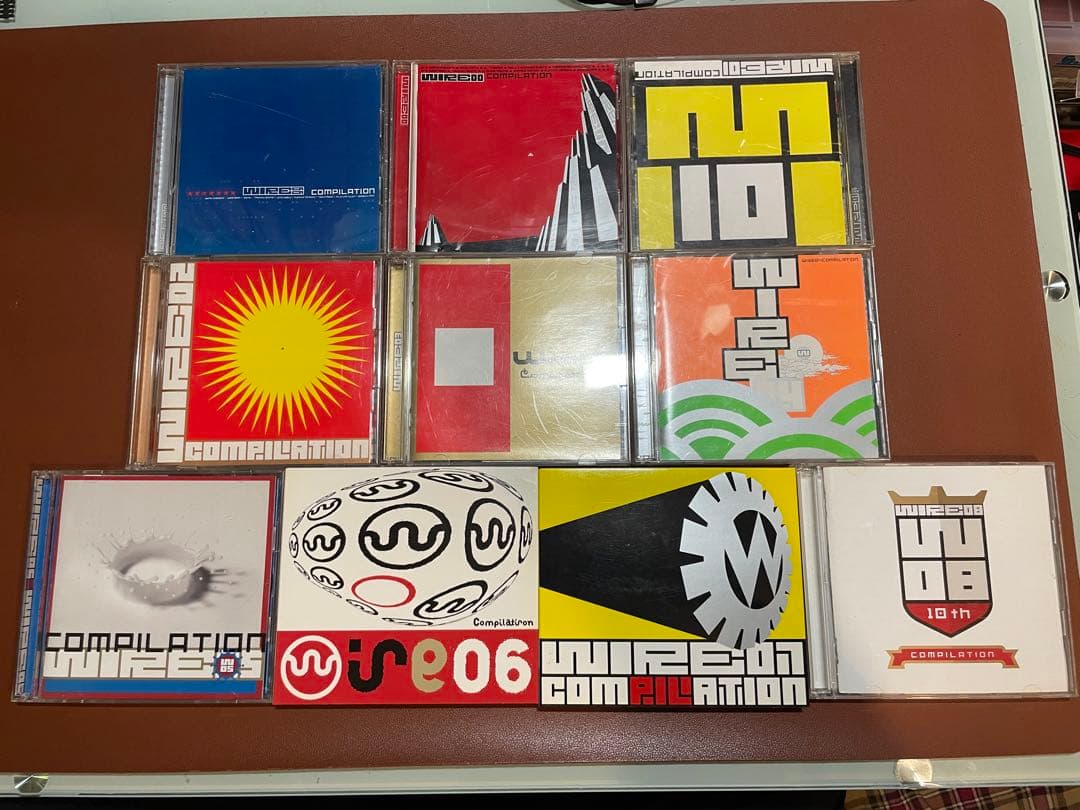 【TECHNO CD】WIRE99-08 COMPILATION(10組セット)