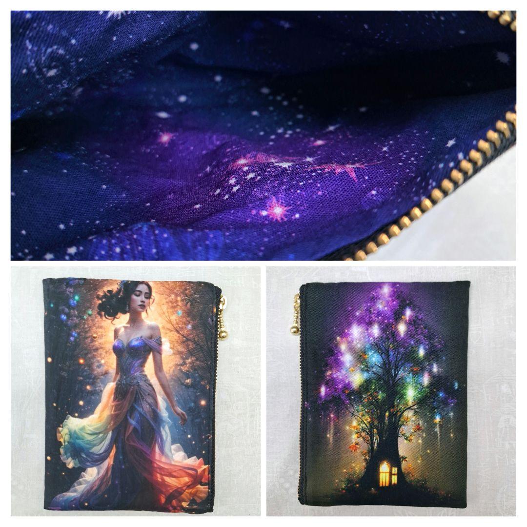 ねこのこ⑥ブックカバー、ポーチ