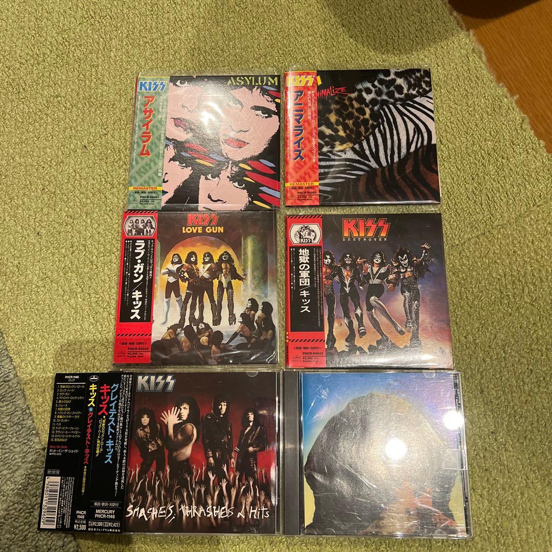 レア紙ジャケ含むKISS キッスCDセット