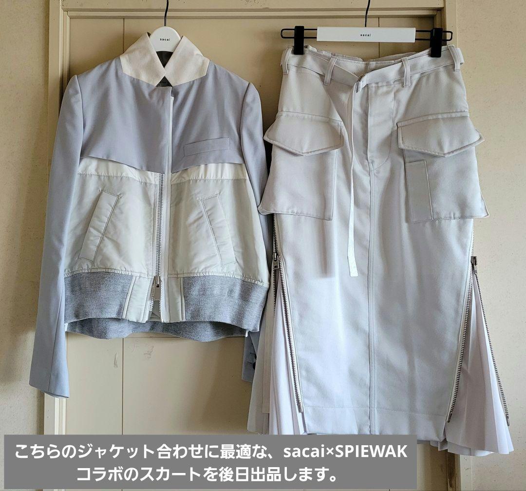 専用です☆sacai 115,500円 Nylon Twill Mix JK 2
