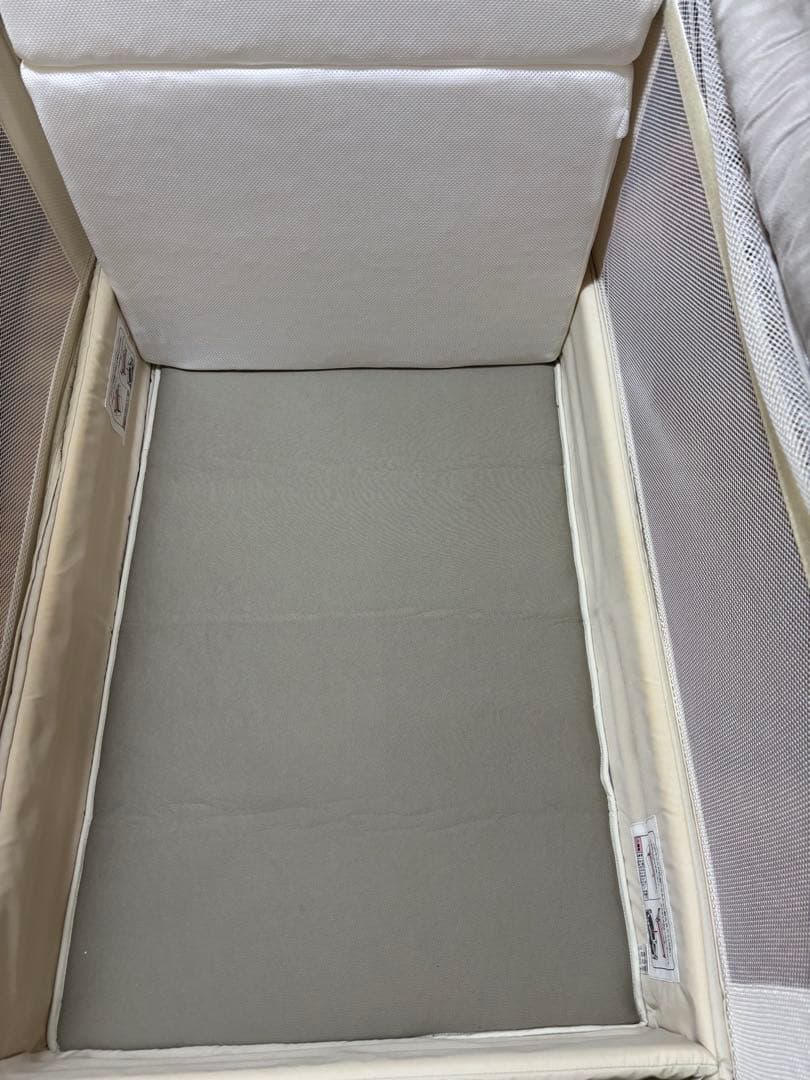 Apricaベビーベッド ココネルエアープラスABホワイトベージュ