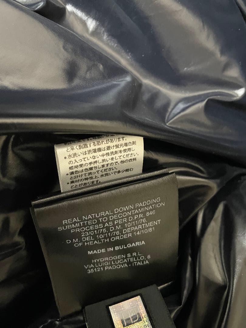 ど*ん様 国内正規　美品DUVETICAハイドロゲン　ダウンベスト希少サイズ56