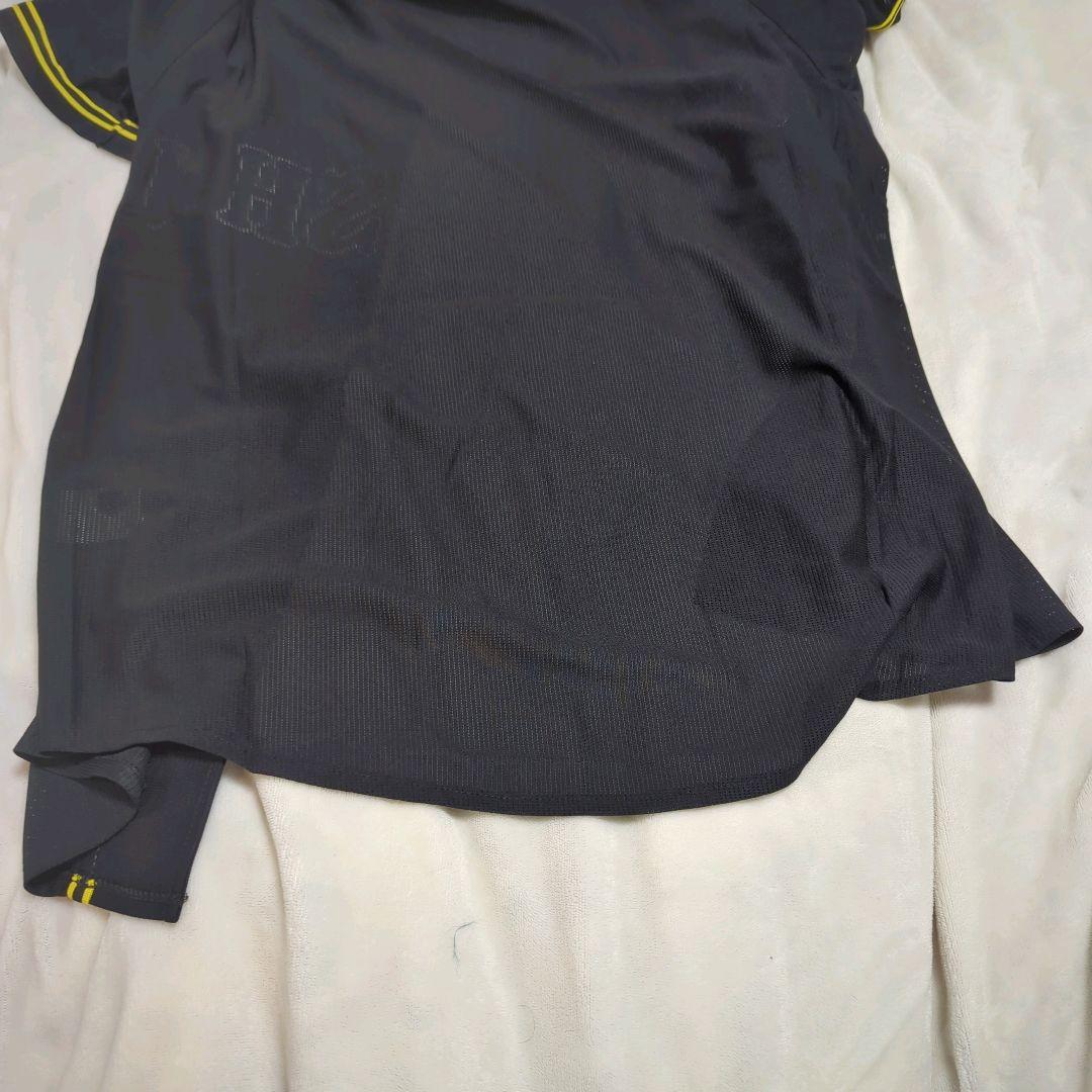 阪神タイガース ブラック ユニフォーム L ビジター 希少品　背番号なし